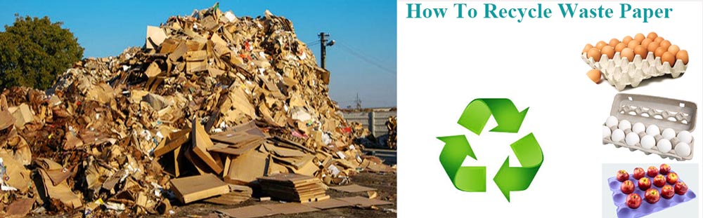 Waste paper reduce