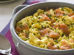 Scrambled Eggs with Smoked Salmon​